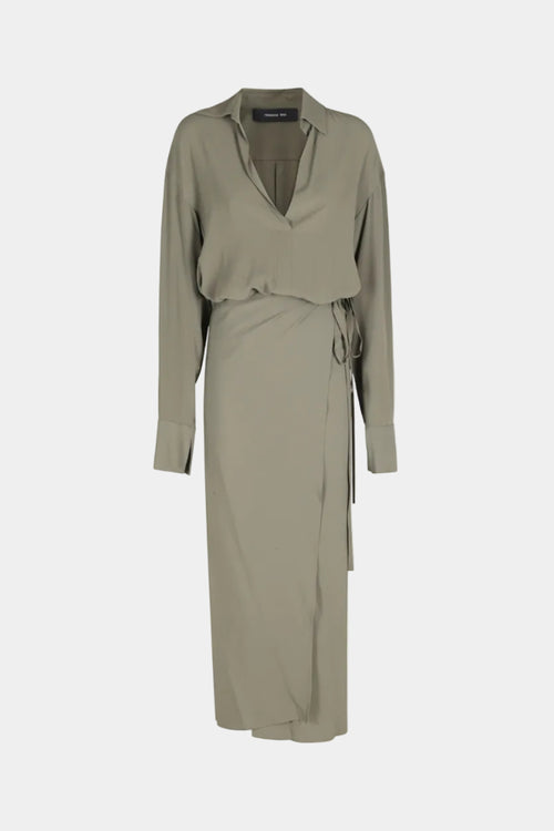 ABITO LUNGO PAREO CREPE DE CHINE