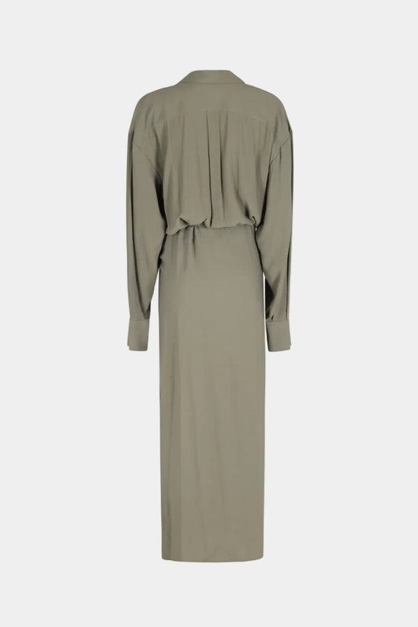 ABITO LUNGO PAREO CREPE DE CHINE