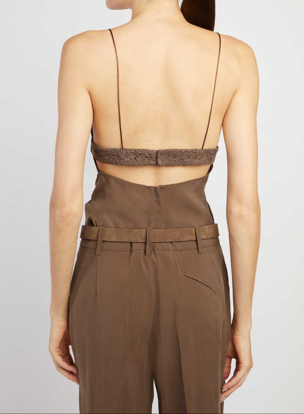 SUEDE EMILY BELT SILVER