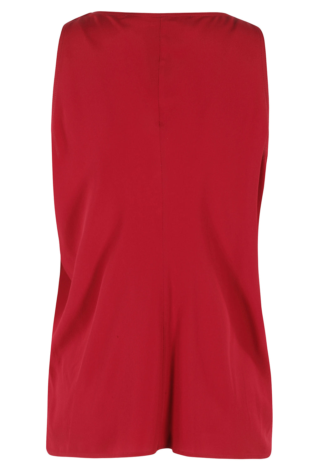 CANOTTA SBIECA CREPE DE CHINE CILIEGIO