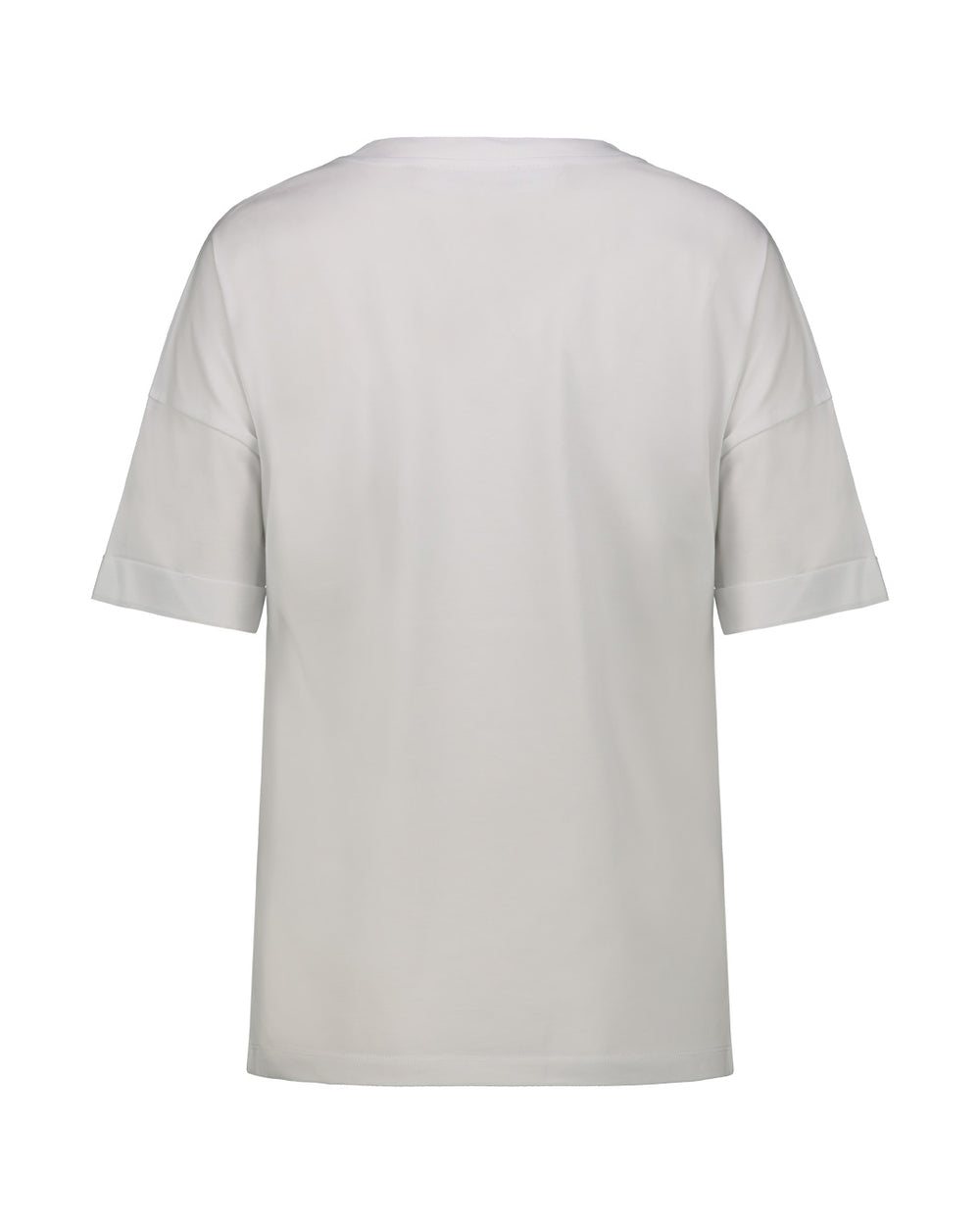 T-SHIRT CUT OUT JERSEY BIANCO
