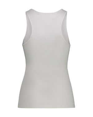 CANOTTA JERSEY COSTE BIANCO