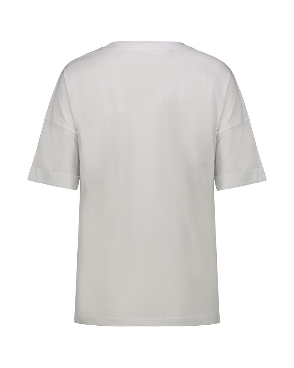 T-SHIRT CREW CARRY OVER JERSEY BIANCO