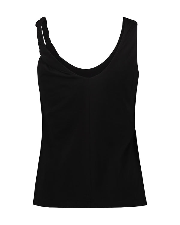 CANOTTA JERSEY NERO