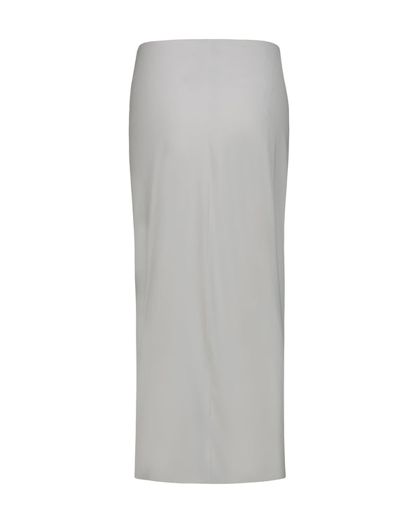 WHITE LONG SKIRT COVER-UP