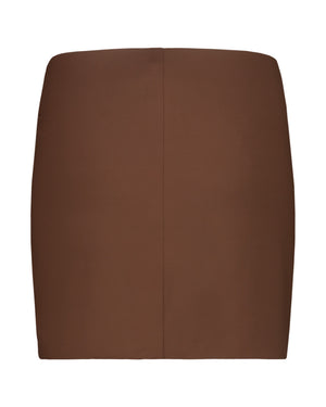 COCOA SHORT SKIRT COVER-UP