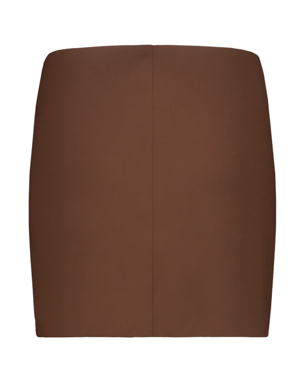 COCOA SHORT SKIRT COVER-UP