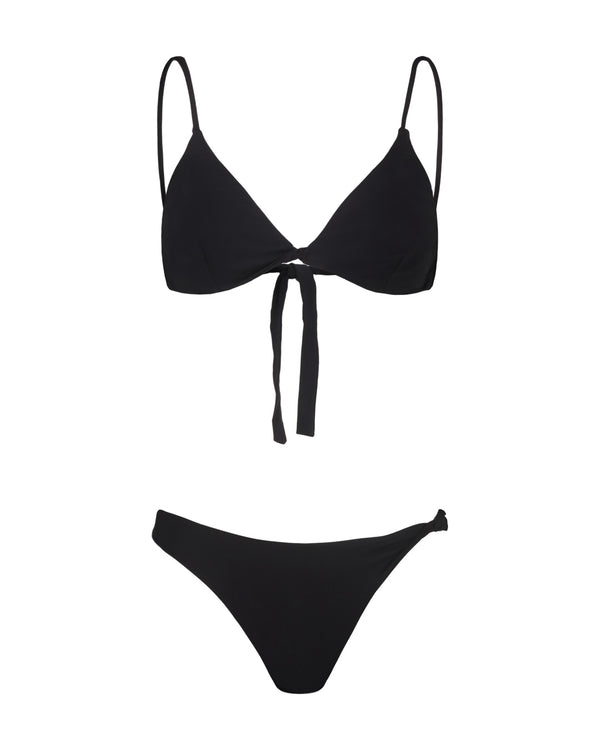 BLACK TORCION BIKINI
