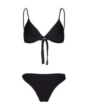BLACK TORCION BIKINI