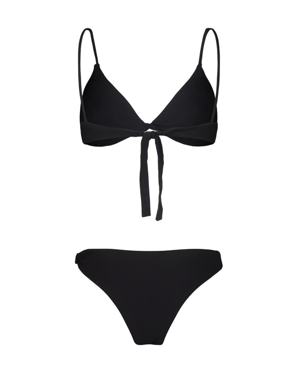BLACK TORCION BIKINI