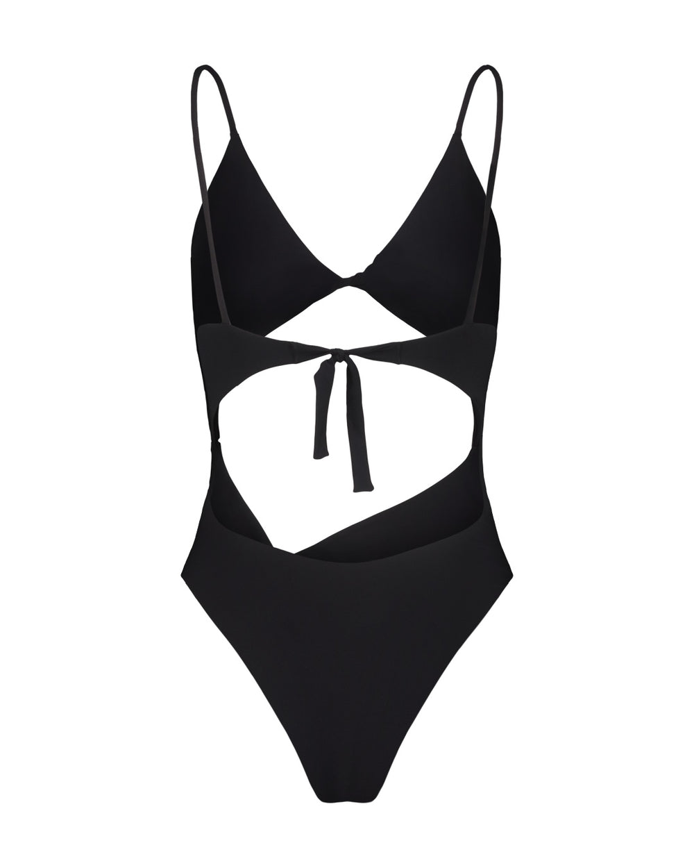 COSTUME INTERO SPALLINE NERO