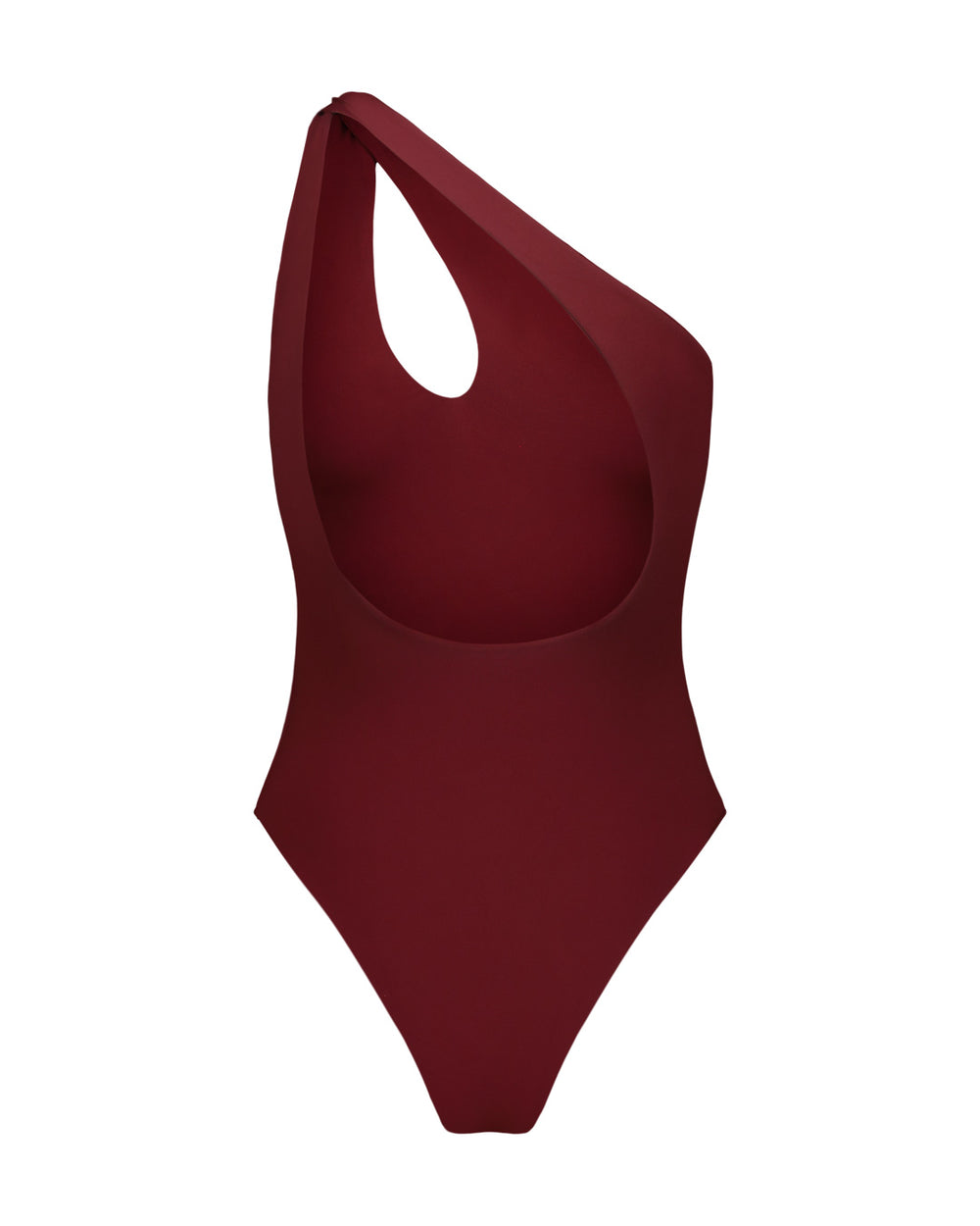 COSTUME INTERO MONOSPALLA NODO BORDEAUX