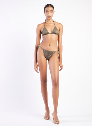 BIKINI TRIANGOLO IN PITONE MILITY