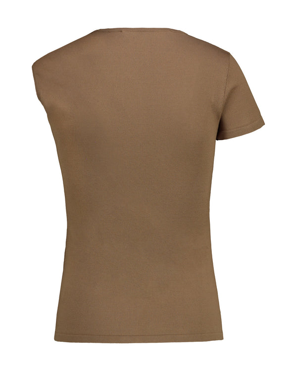 VISCOSE TOP WITH DESERT JEWEL
