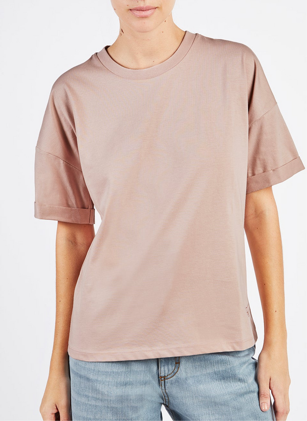 CREW CARRY OVER JERSEY WHITE T-SHIRT