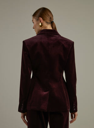 GIACCA PARALUME VELLUTO PONTOGLIO