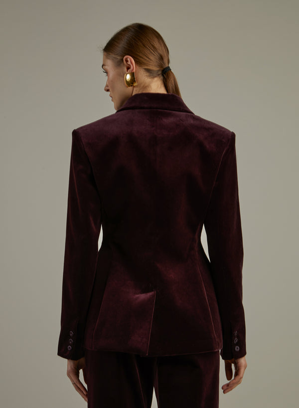 GIACCA PARALUME VELLUTO PONTOGLIO