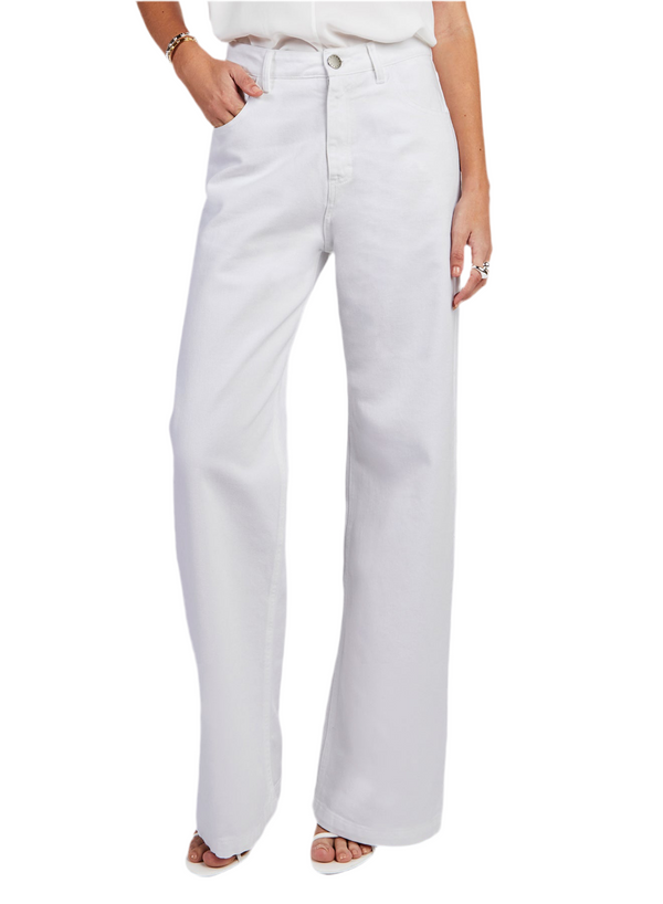 JEANS CARRY OVER BULL DENIM BIANCO