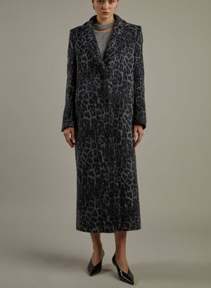 CAPPOTTO LUNGO LANA MACULATA