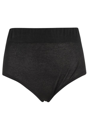 BLACK FLEXAGE CULOTTES