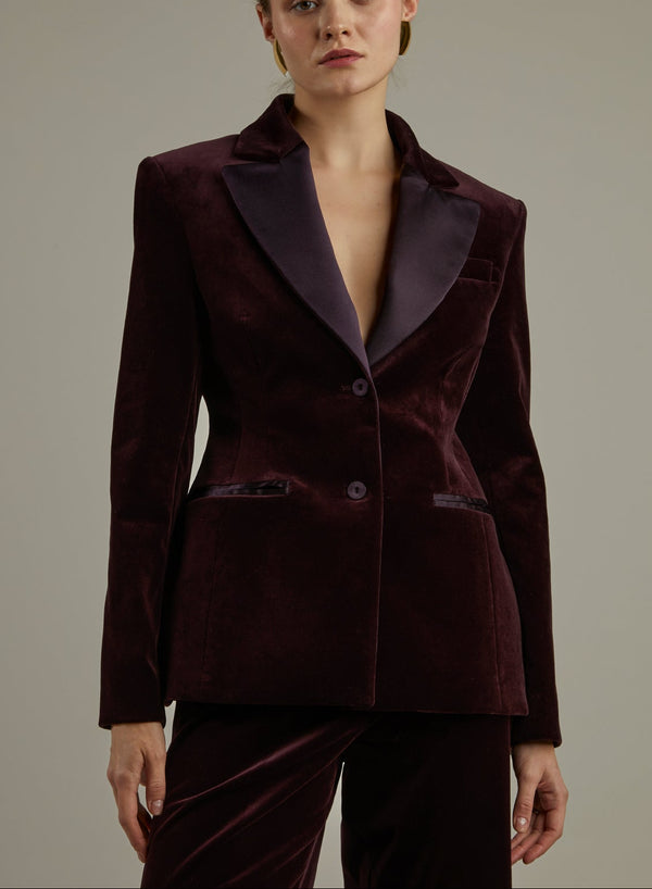 GIACCA PARALUME VELLUTO PONTOGLIO