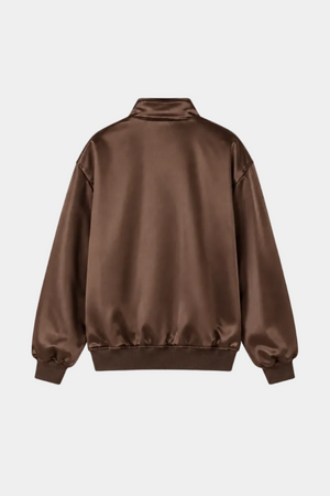 BOMBER IN RASO UNITO