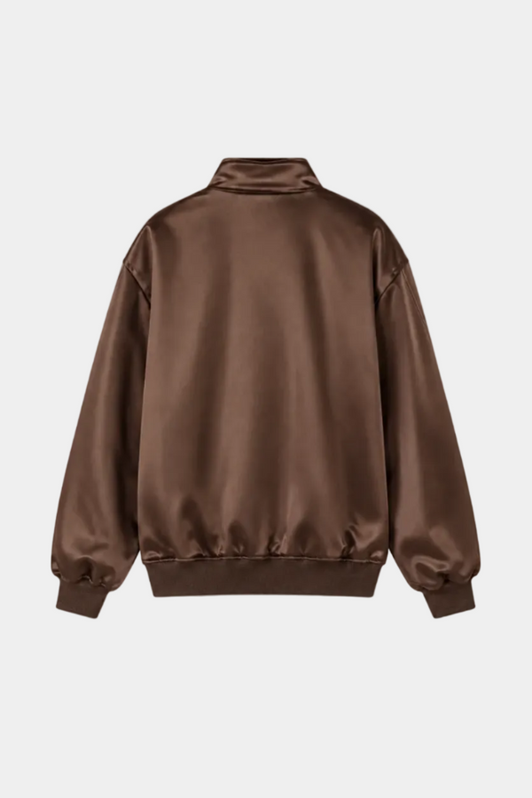 BOMBER IN RASO UNITO