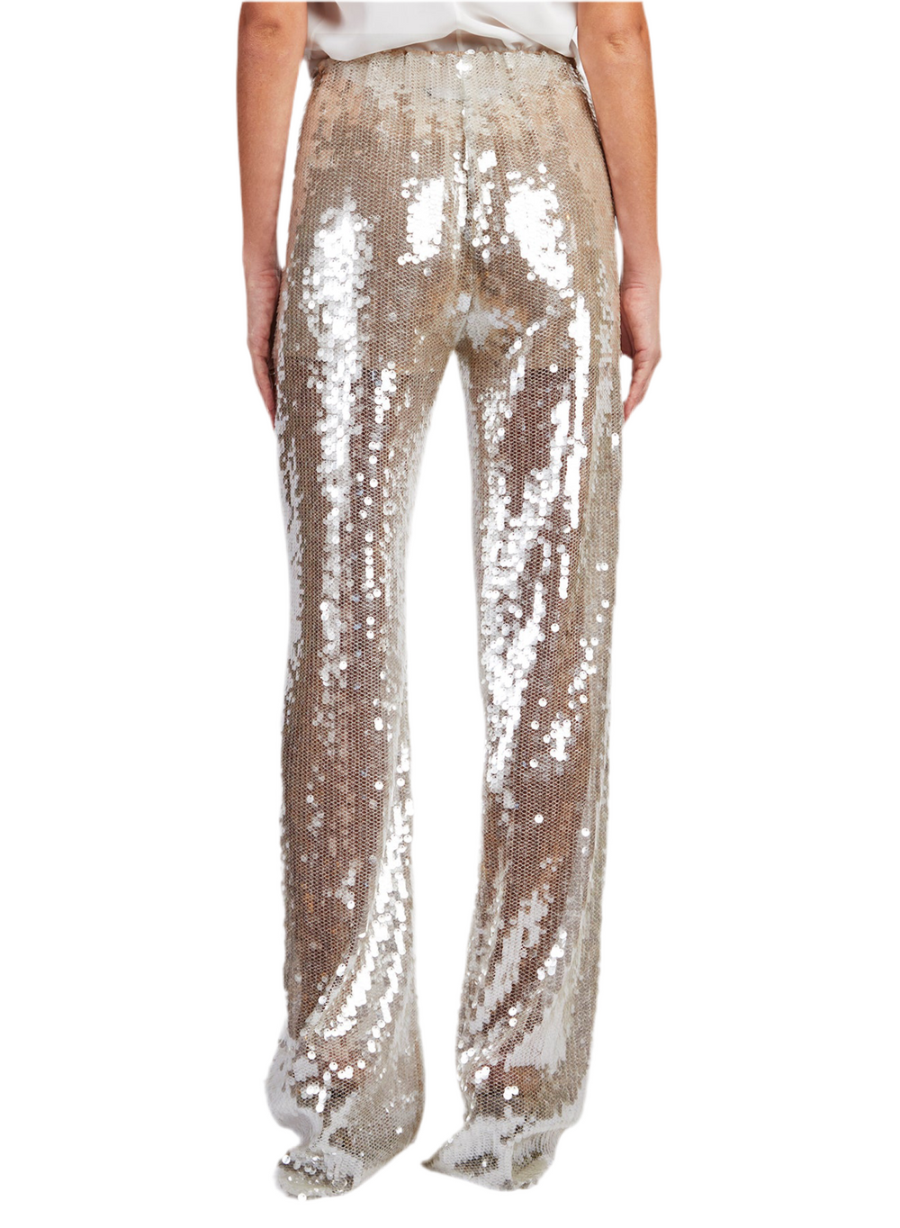 PANTALONE RETE PAILLETTES