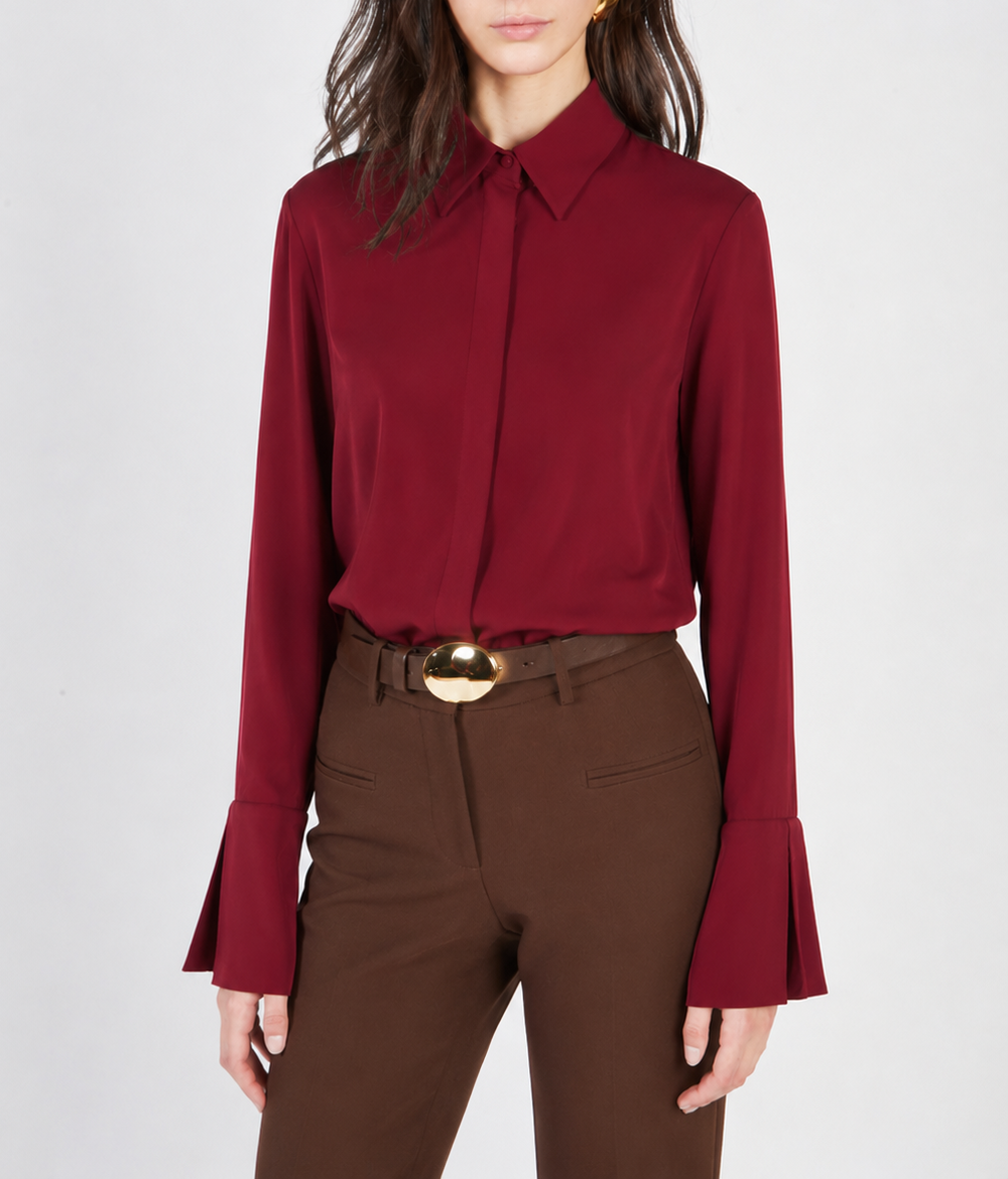 CAMICIA CLASSICA MISTO SETA