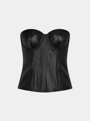 TOP BUSTIER RAFIA