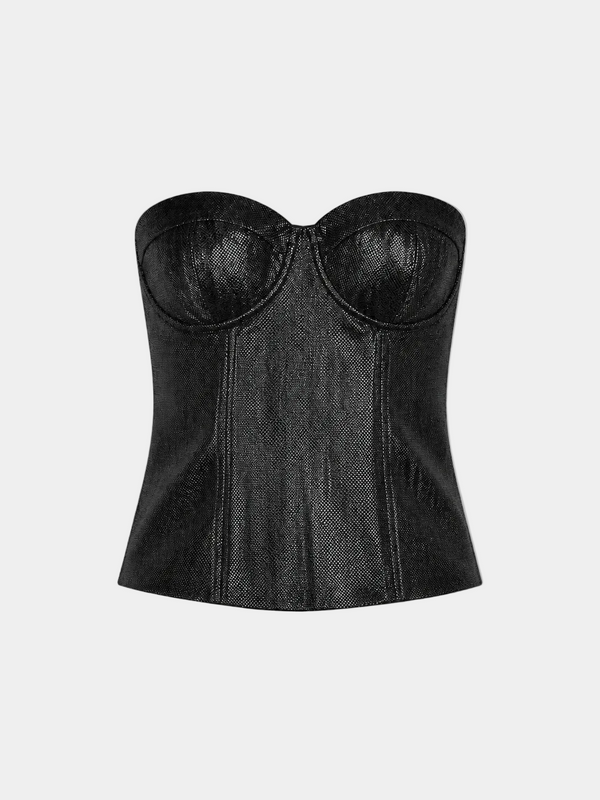 TOP BUSTIER RAFIA