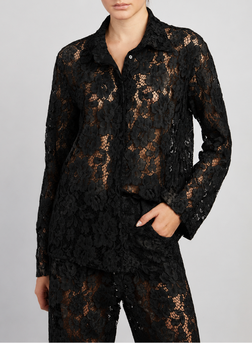 CAMICIA IN PIZZO