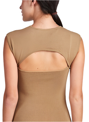 TOP CON GIOIELLO VISCOSA STRETCH
