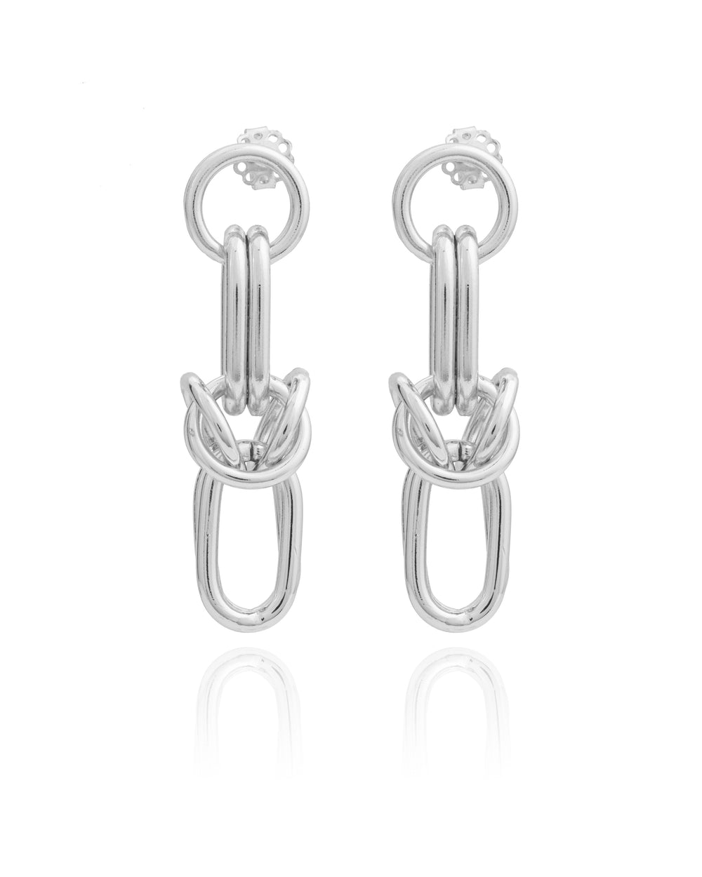 EARRING CECILE SILVER