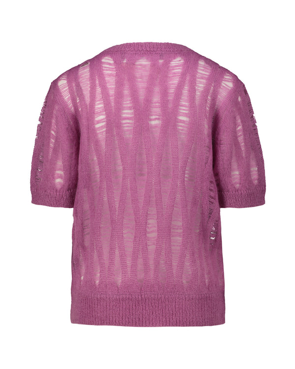 MAGLIA INCROCIATA MOHAIR