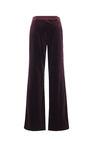 PANTALONE TASCHE A FILETTO VELLUTO PONTOGLIO