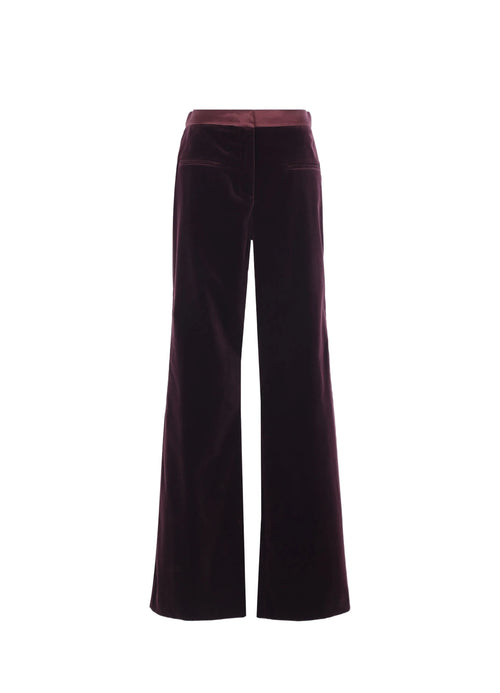 PANTALONE TASCHE A FILETTO VELLUTO PONTOGLIO