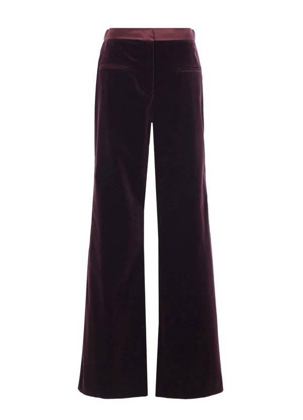 PANTALONE TASCHE A FILETTO VELLUTO PONTOGLIO