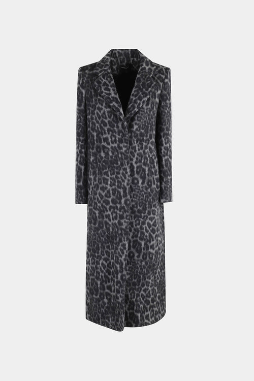 CAPPOTTO LUNGO LANA MACULATA
