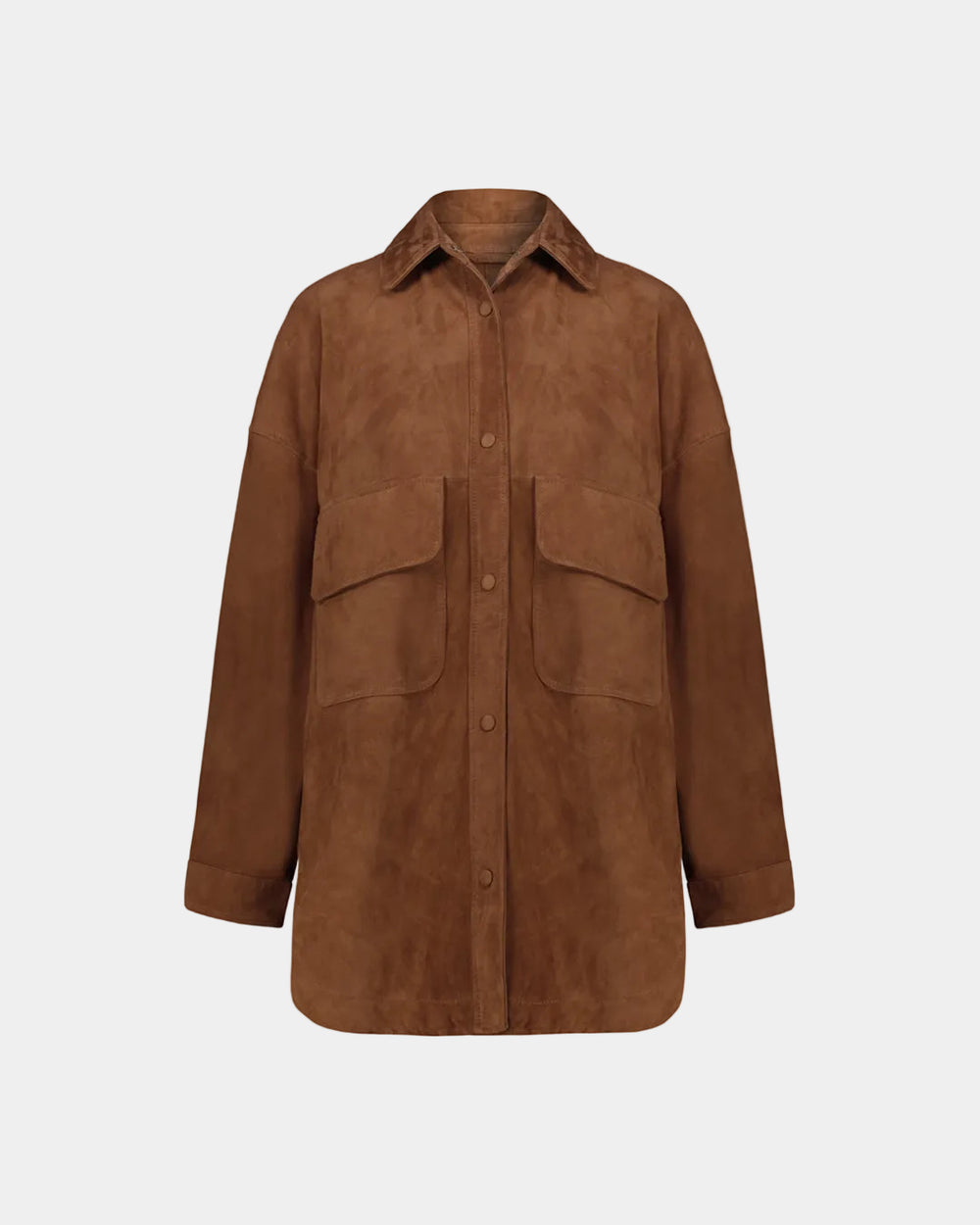 GIACCA CAMICIA SUEDE