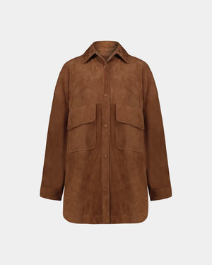 GIACCA CAMICIA SUEDE