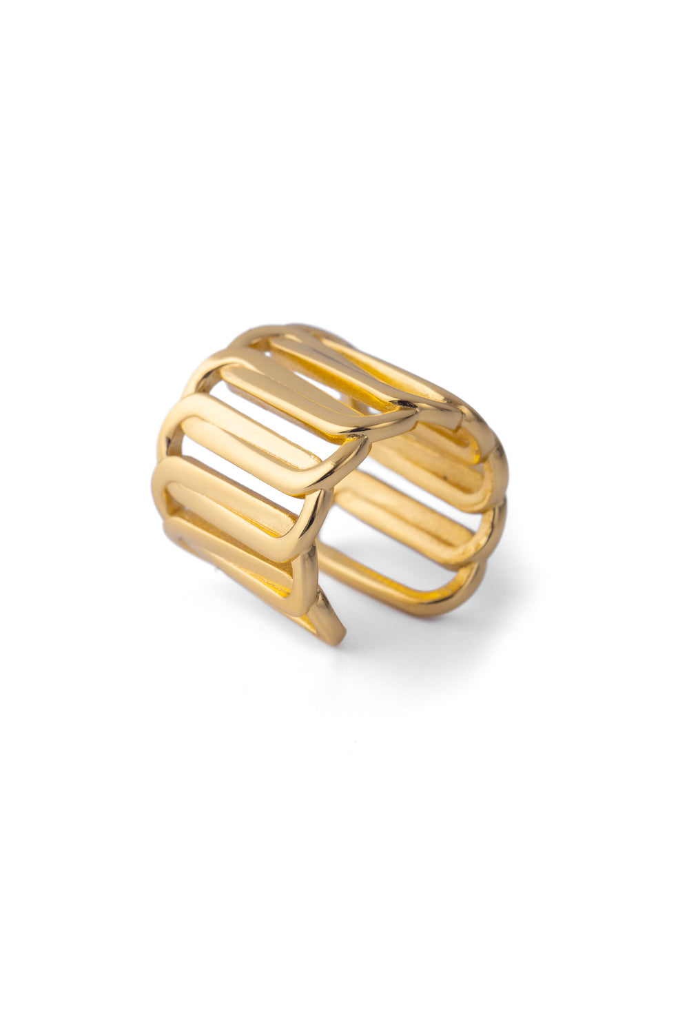 RING SQUARE GOLD