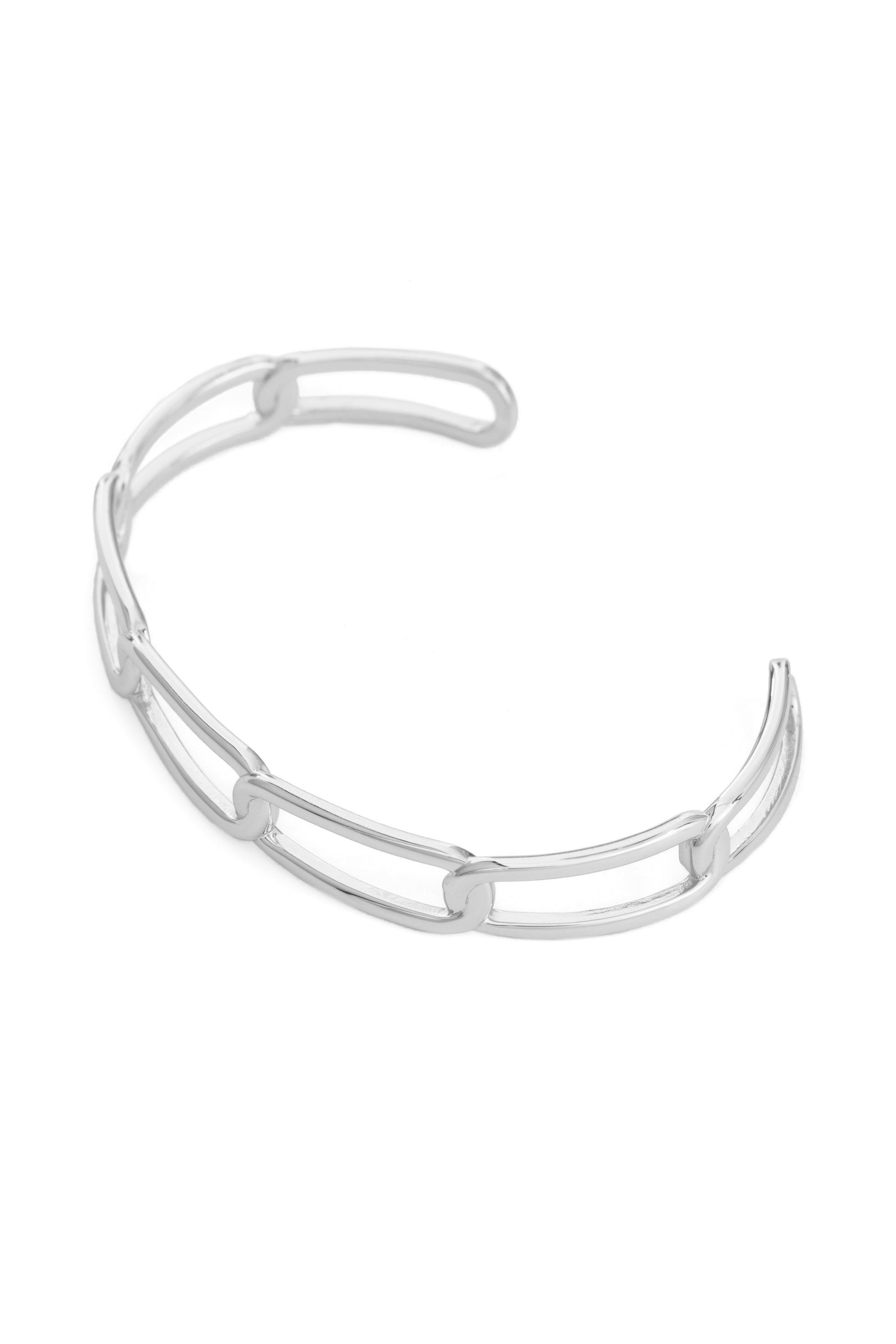 BRACELET RIGID SQUARE SILVER