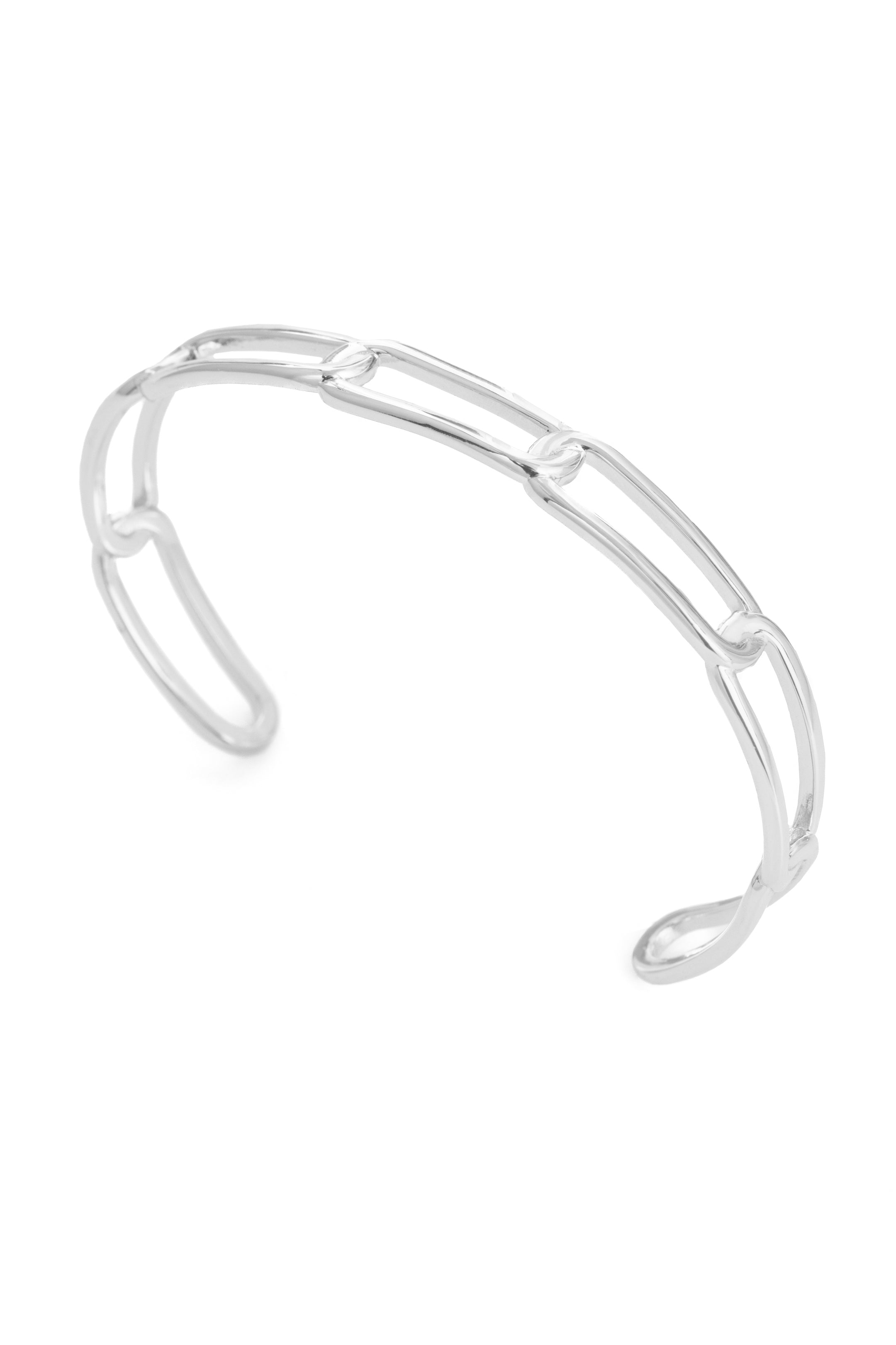 BRACELET RIGID SQUARE SILVER