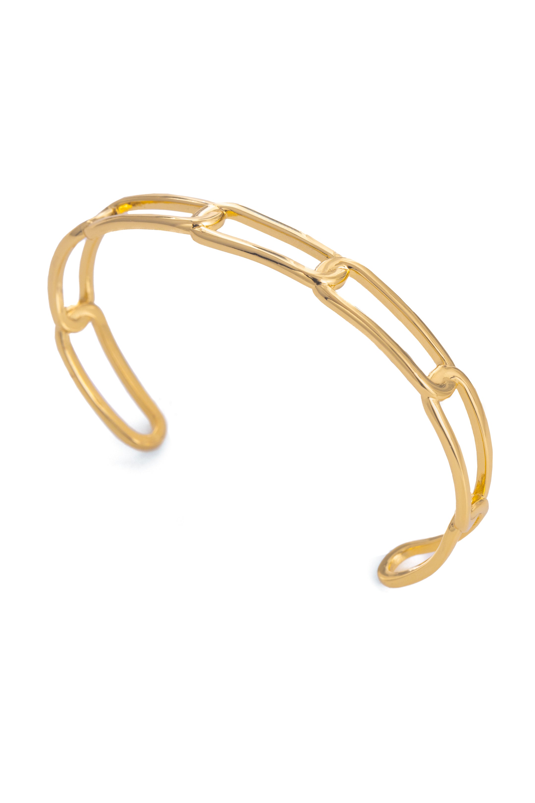 BRACELET RIGID SQUARE GOLD