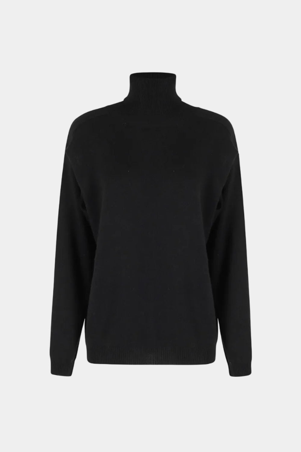 CREW NECK CASHMERE BLEND SWEATER