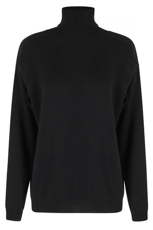 CREW NECK CASHMERE BLEND SWEATER