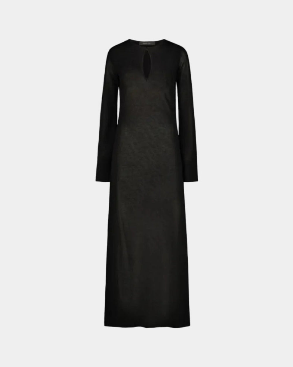 LONG BLACK FLEXAGE DRESS