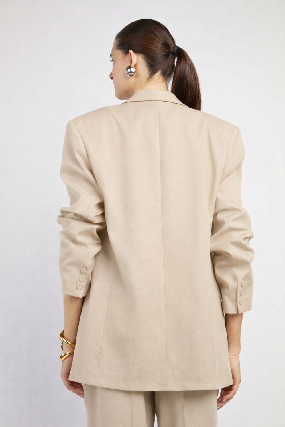 BLAZER OVER IN CANVAS