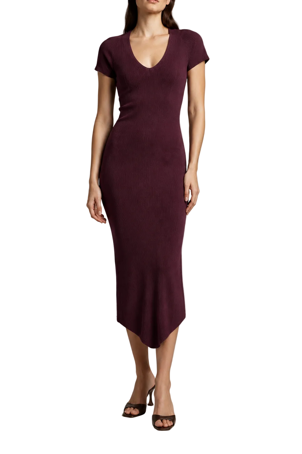 ROBE MIDI COL EN V